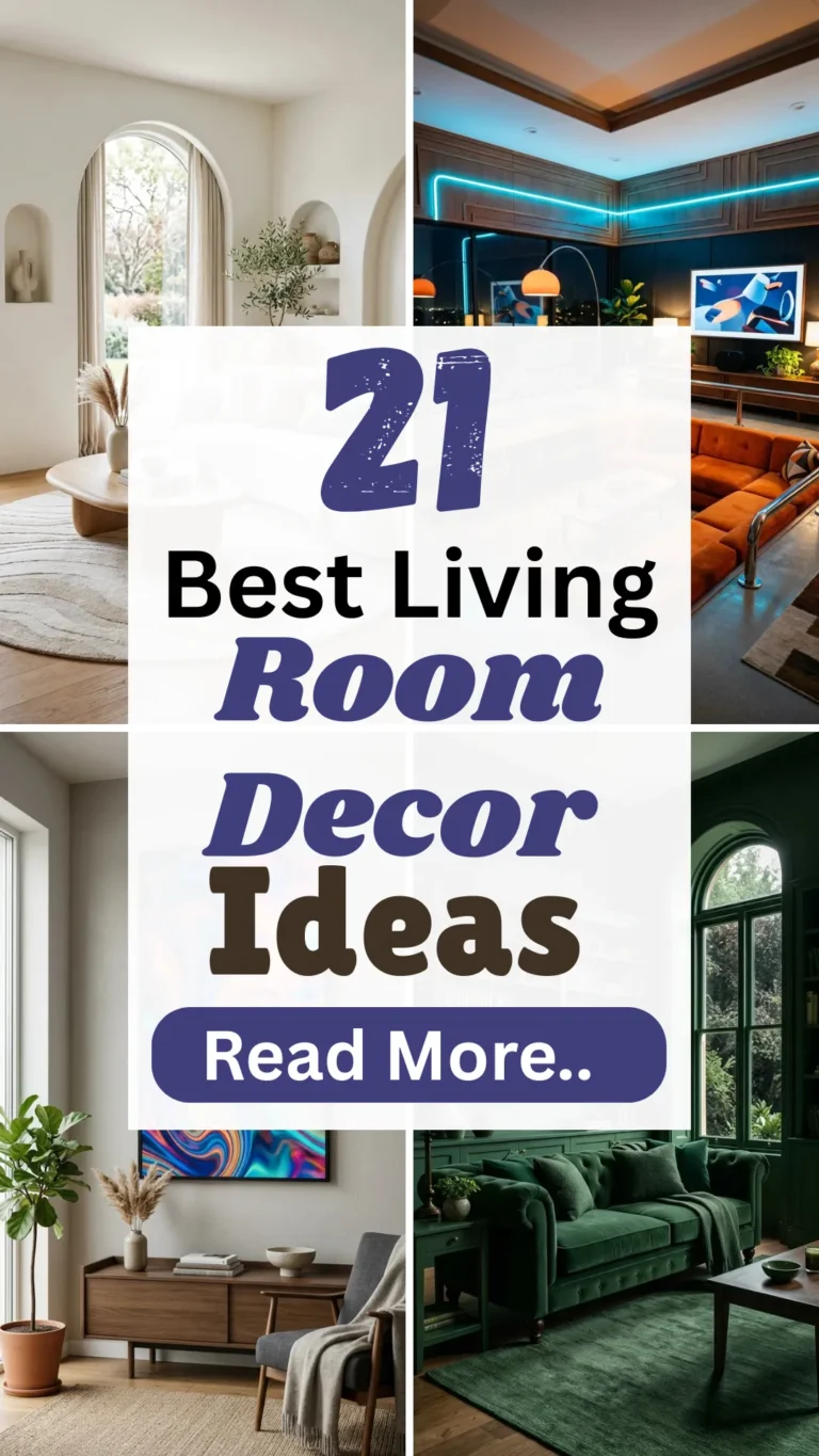 21 Best Living Room Decor Ideas to Transform Your Home in 2026